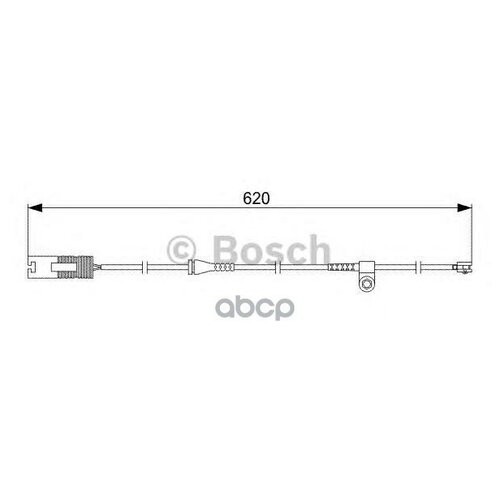 BOSCH 1987474955 Датчик износа тормозных колодок () 1шт