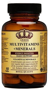 Фото Queen Vitamins Multivitamins and Minerals таб.