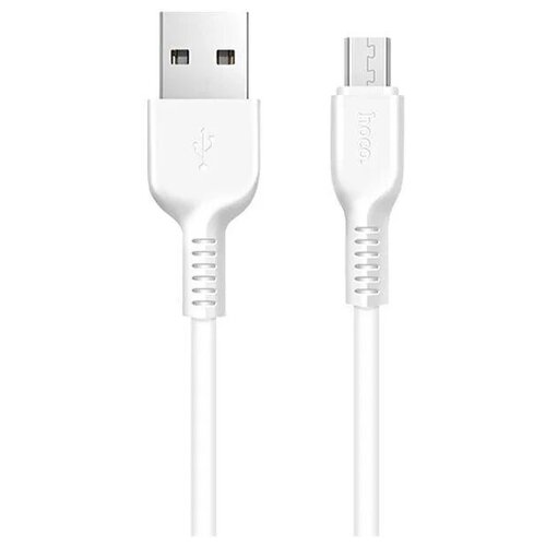 HOCO / Кабель для зарядки / Кабель для зарядки Micro USB 2.4А белый X13 кабель usb microusb hoco x13 белый