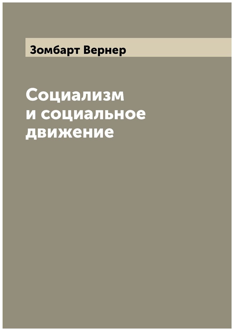 Книга Социализм и социальное движение - фото №1