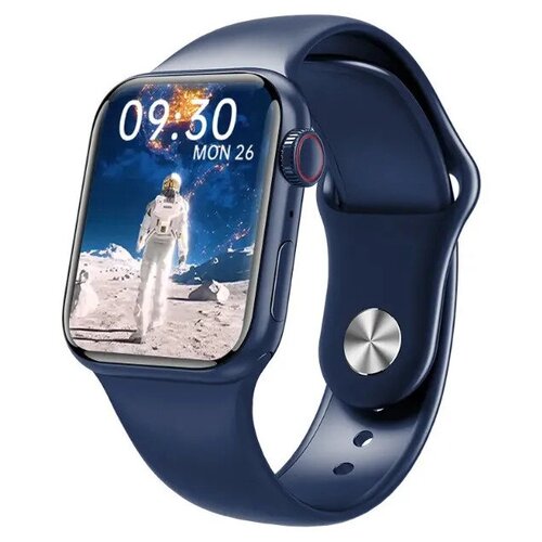 Умные часы SHLOMIN M7 mini 38 мм Пульсометр Фитнес-трекер Счетчик калорий Анализ сна Прием-ответ звонков Оповещения синий 227000₽