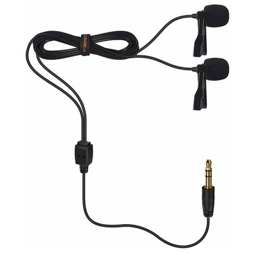 Микрофон COMICA CVM-D02B Чёрный 60м для видеокамер и смартфонов 319900₽