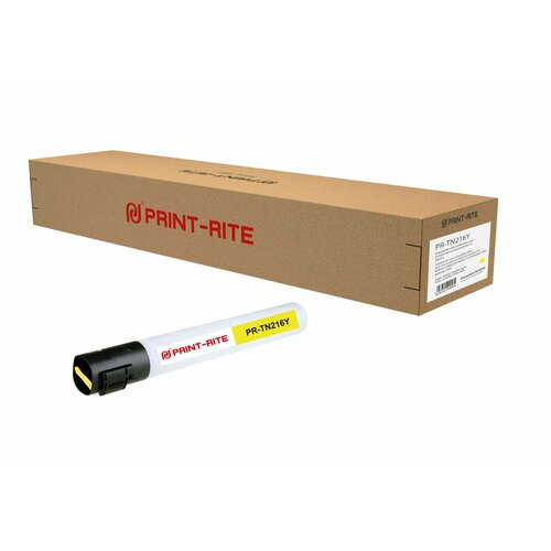 Print-Rite PR-TN216Y картридж лазерный (Konica Minolta TN-216Y - A11G251) желтый 26000 стр