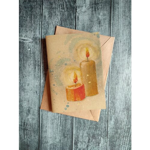 Крафт-тетрадь 36 листов без разлиновки 