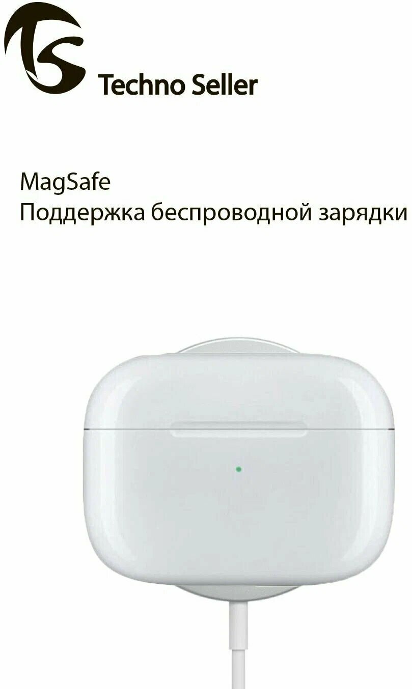 Зарядный бокс-футляр для наушников Apple AirPods Pro (2-ое поколение), A2700, белый