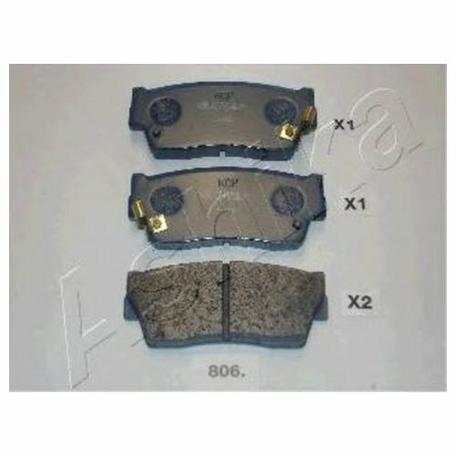 Комплект передних тормозных колодок Ashika 5008806 для Suzuki Grand Vitara I, II, Vitara, X-90