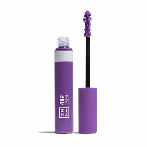 3INA Цветная тушь для ресниц The Color Mascara (482) тушь для ресниц the color mascara máscara de pestañas 3ina 482 morado