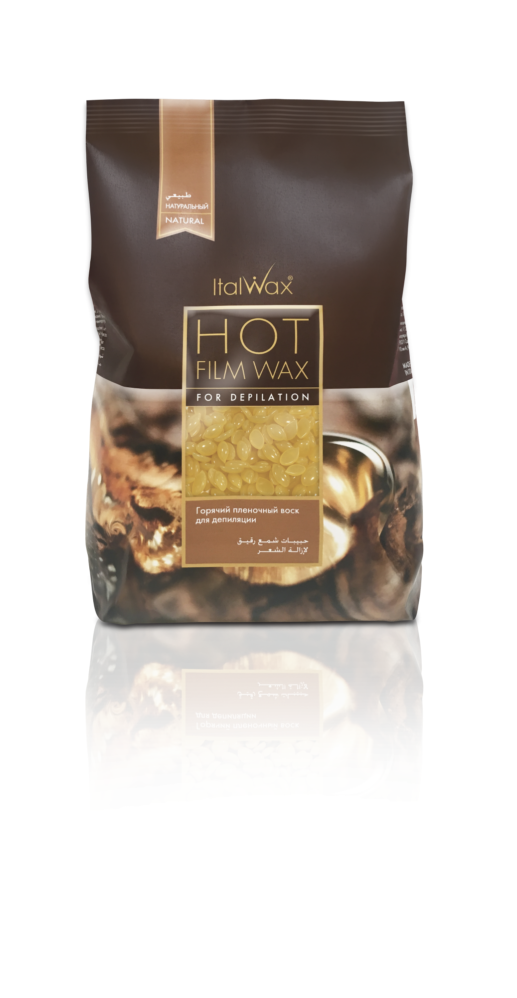 Воск в гранулах Натуральный ITALWAX NATURA Natural, 500 гр