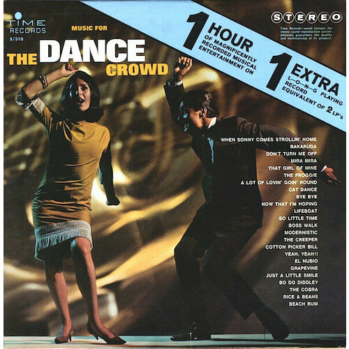 Старый винил, Time Records, VARIOUS ARTISTS - Music For The Dance Crowd (LP, Used) rogers madeleine the jungle crew