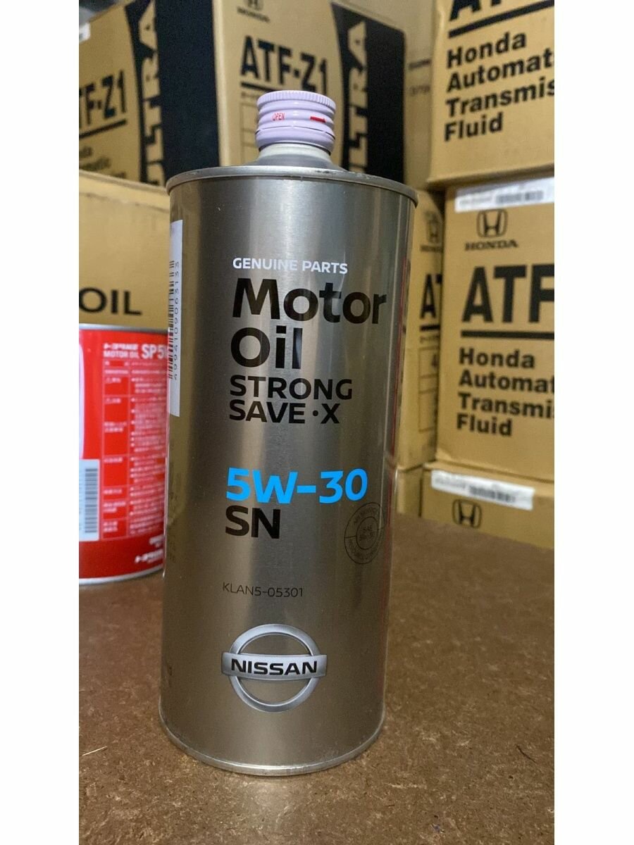 Синтетическое моторное масло Nissan SN Strong Save X 5W-30