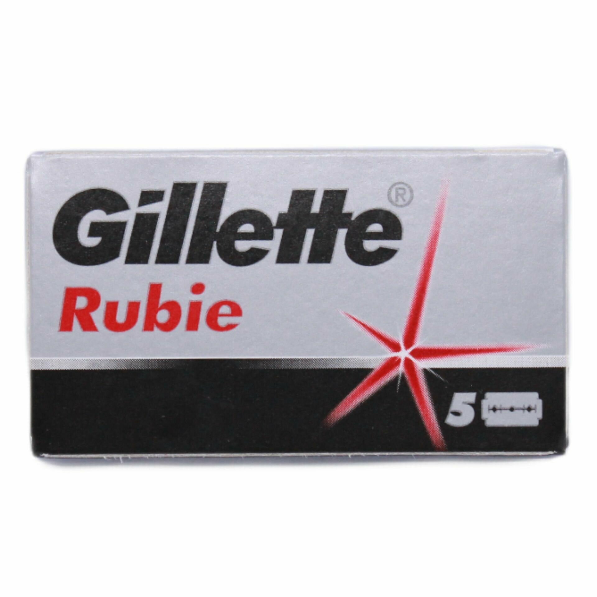 Сменные двусторонние лезвия Gillette Rubie, 5 шт. - фото №5