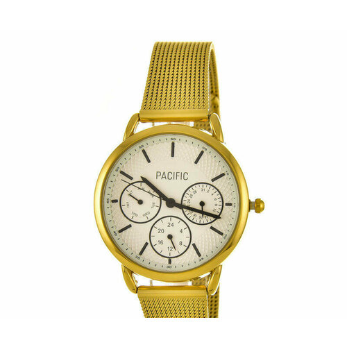 фото Наручные часы pacific, золотой pacific time