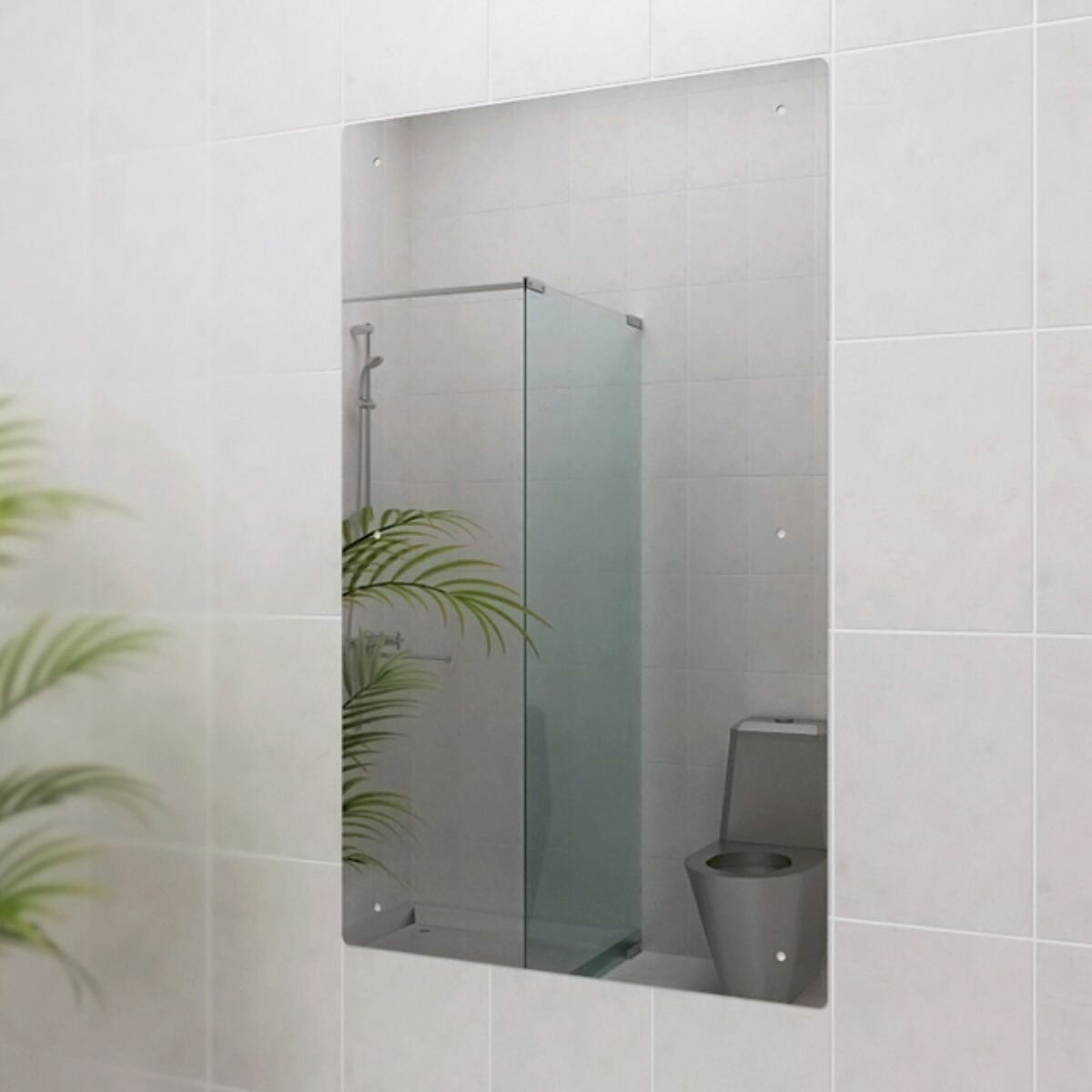 фото Зеркало антивандальное 600*800