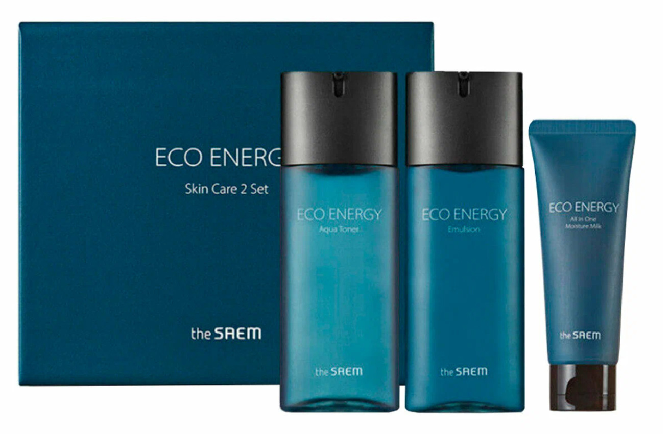Набор для ухода за кожей The SAEM Eco Energy Skin Care 2 Set (130 мл*2 шт/70 мл)