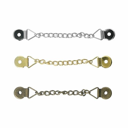 Вешалки цепочки для курток шуб и пальто 3 шт 368₽