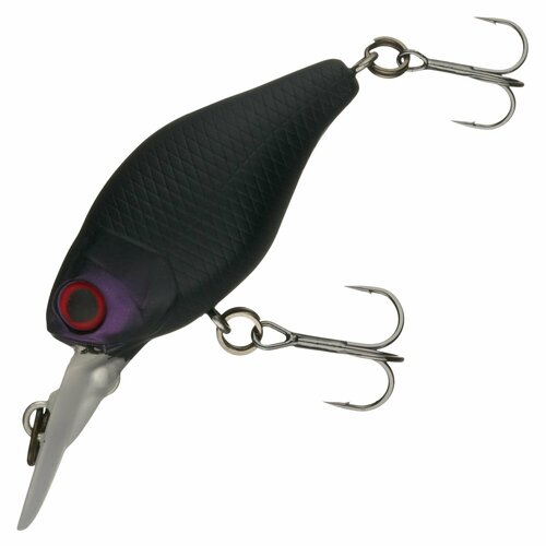 Воблер Jackall Chubby 38мм. MR 4,4гр. до 1м. mat black floating