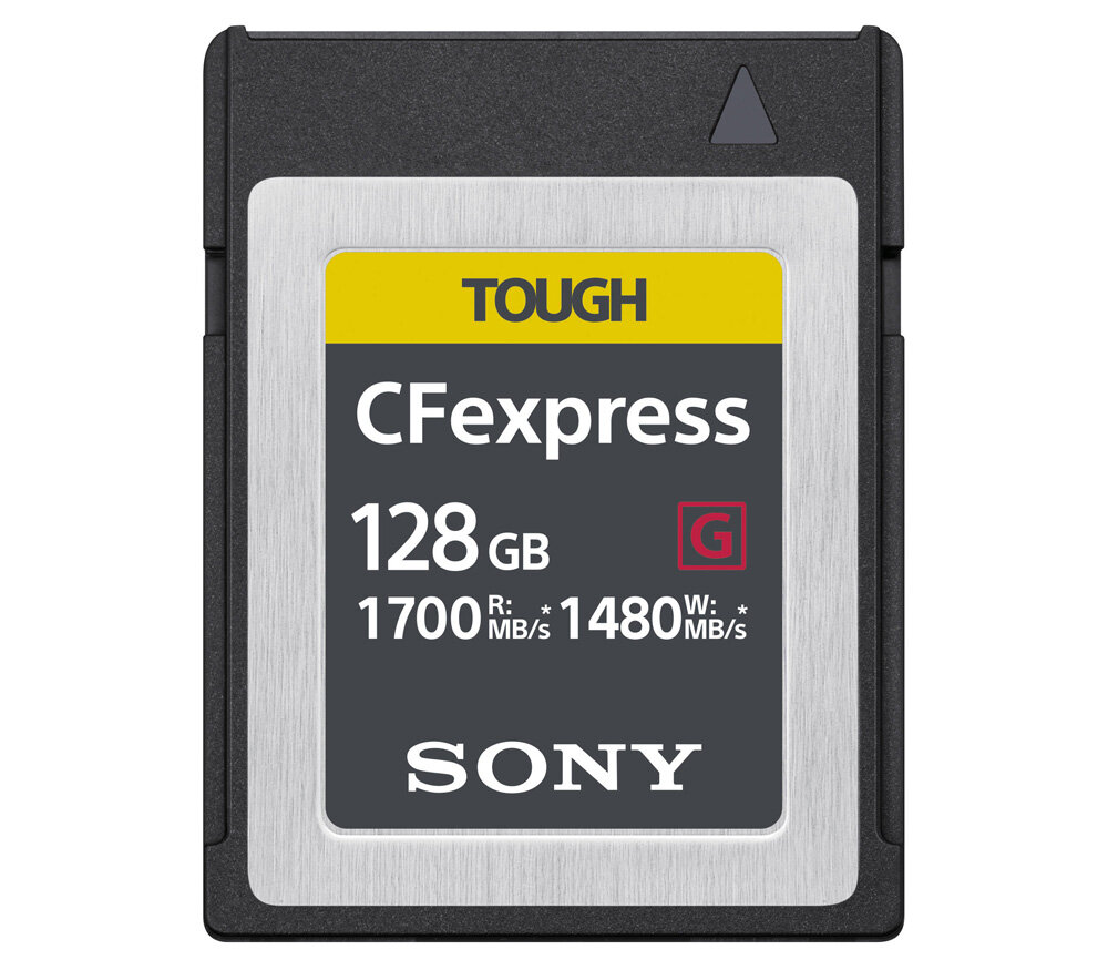 Карта памяти Sony CFexpress Type B 128GB R1700/W1480Mb/s (CEB-G128)