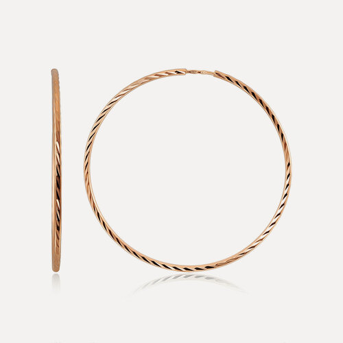 Изображение товара Серьги конго, серебро, 925 проба, золочение