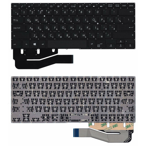 Клавиатура для Asus TP401 TP410 p/n: 0KNB0-F122RU00, 11842N01ZV, 9Z. NDASQ.50R клавиатура для asus tp401 tp410 p n 0knb0 f122ru00 11842n01zv 9z ndasq 50r