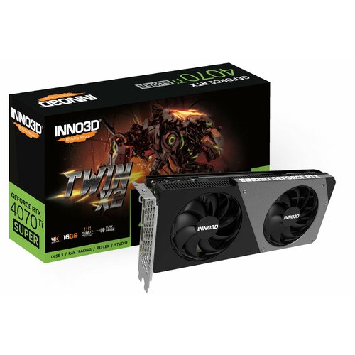 Видеокарта INNO3D 16GB RTX4070Ti SUPER TWIN X2 11459800₽