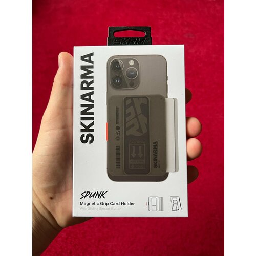 Skinarma Spunk картхолдер с выдвижной подставкой магнитный держатель для карт подставка для смартфона зелёный 7550₽