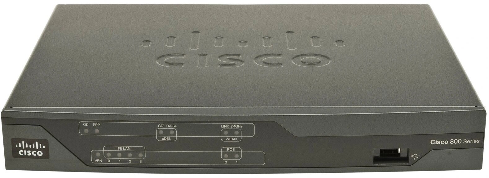 Маршрутизатор Cisco 892W-AGN-E-K9 2хWAN100/1000 8xLAN