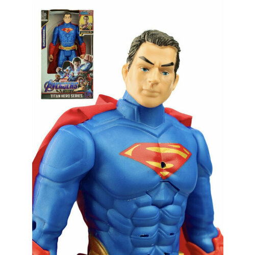 Игрушка для мальчика Мстители Супермен, Superman, 30 см. игрушка для мальчика мстители вижен vision hore series 30 см