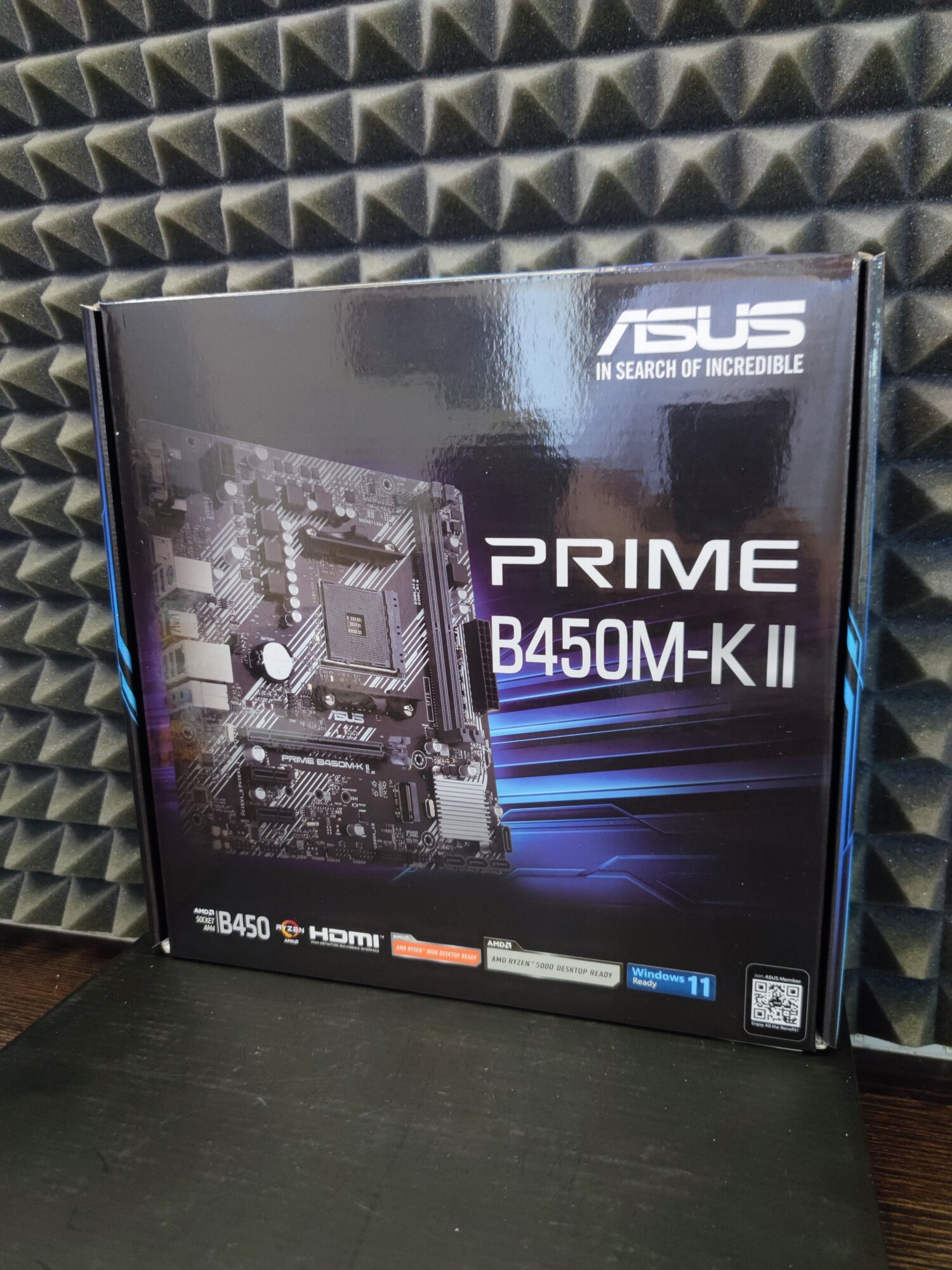 Материнская плата Socket AM4 ASUS PRIME B450M-K II