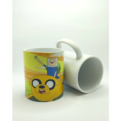 Кружка время приключений принт мультфильма