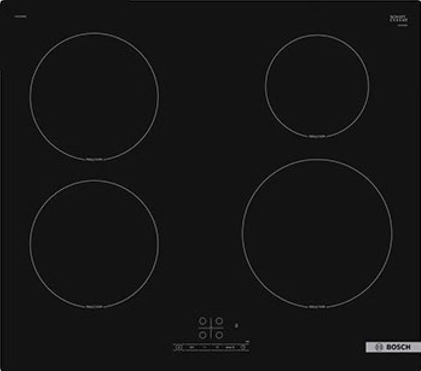 Индукционная варочная панель BOSCH PIE61RBB5E, черный