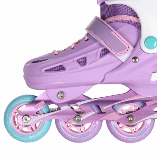 Роликовые коньки COMIRON 199 М 35-38 сиреневые 3600₽