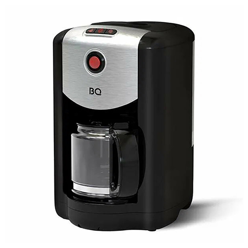 Капельная кофеварка с кофемолкой BQ CM1009 Черный-Стальной