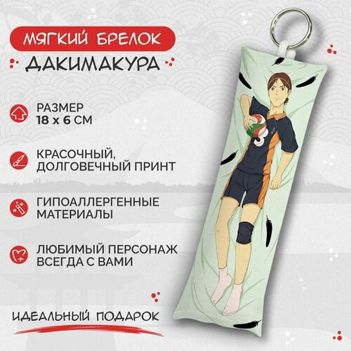 гелиопсис солнечник асахи Брелок Anime Dakimakura, мультиколор