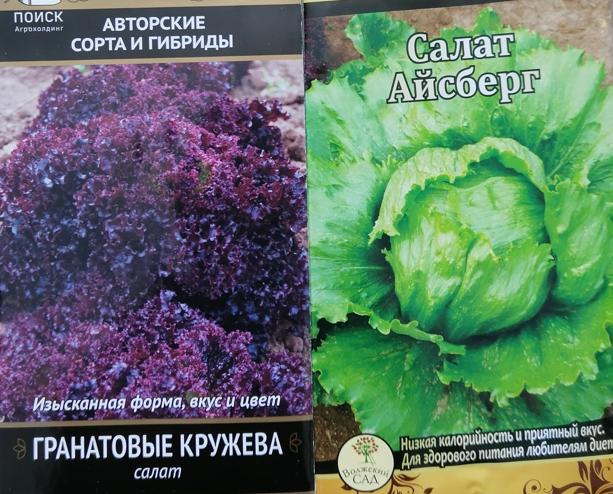 Салат Айсберг + Гранатовые кружева (2 пачки)