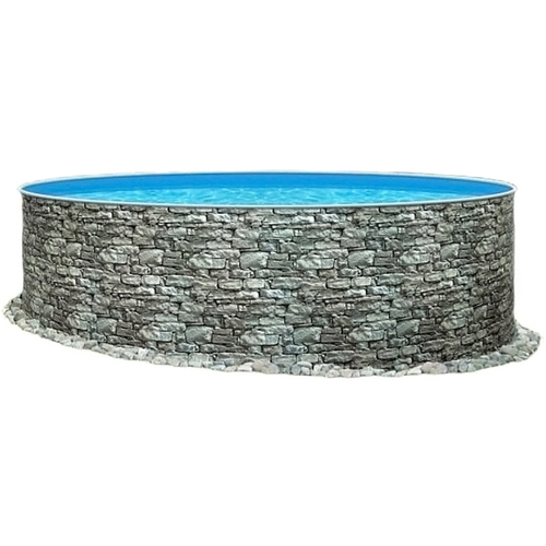 Морозоустойчивый бассейн Azuro Stone круглый 3,6х0,9 м (без оборудования)