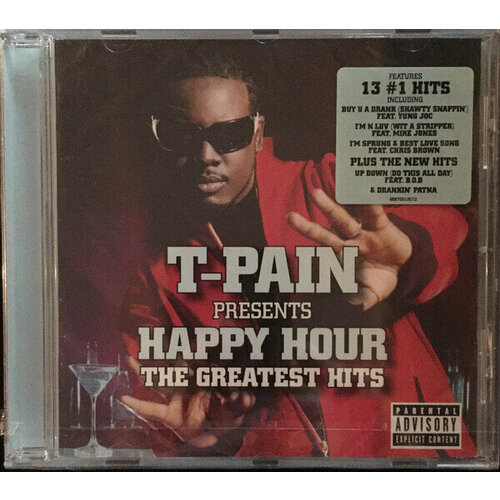 AudioCD T-Pain. T-Pain Presents Happy Hour: The Greatest Hits (CD, Compilation) audiocd leann rimes all time greatest hits cd compilation