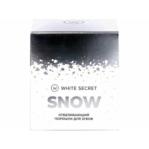 отбеливающий порошок для зубов 30 г Зубная паста White Secret Snow