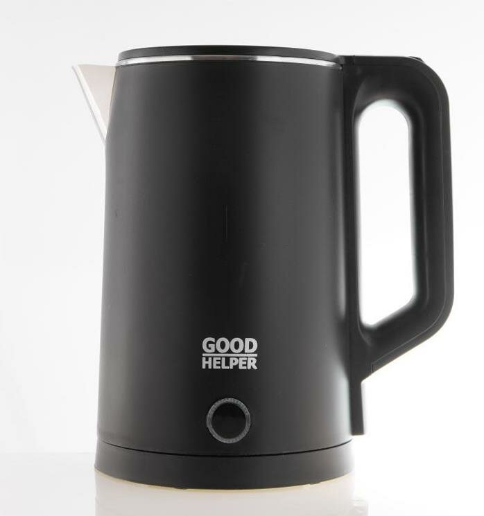 Чайник электрический с эффектом термоса GOODHELPER KPS-186BK / 1.8л