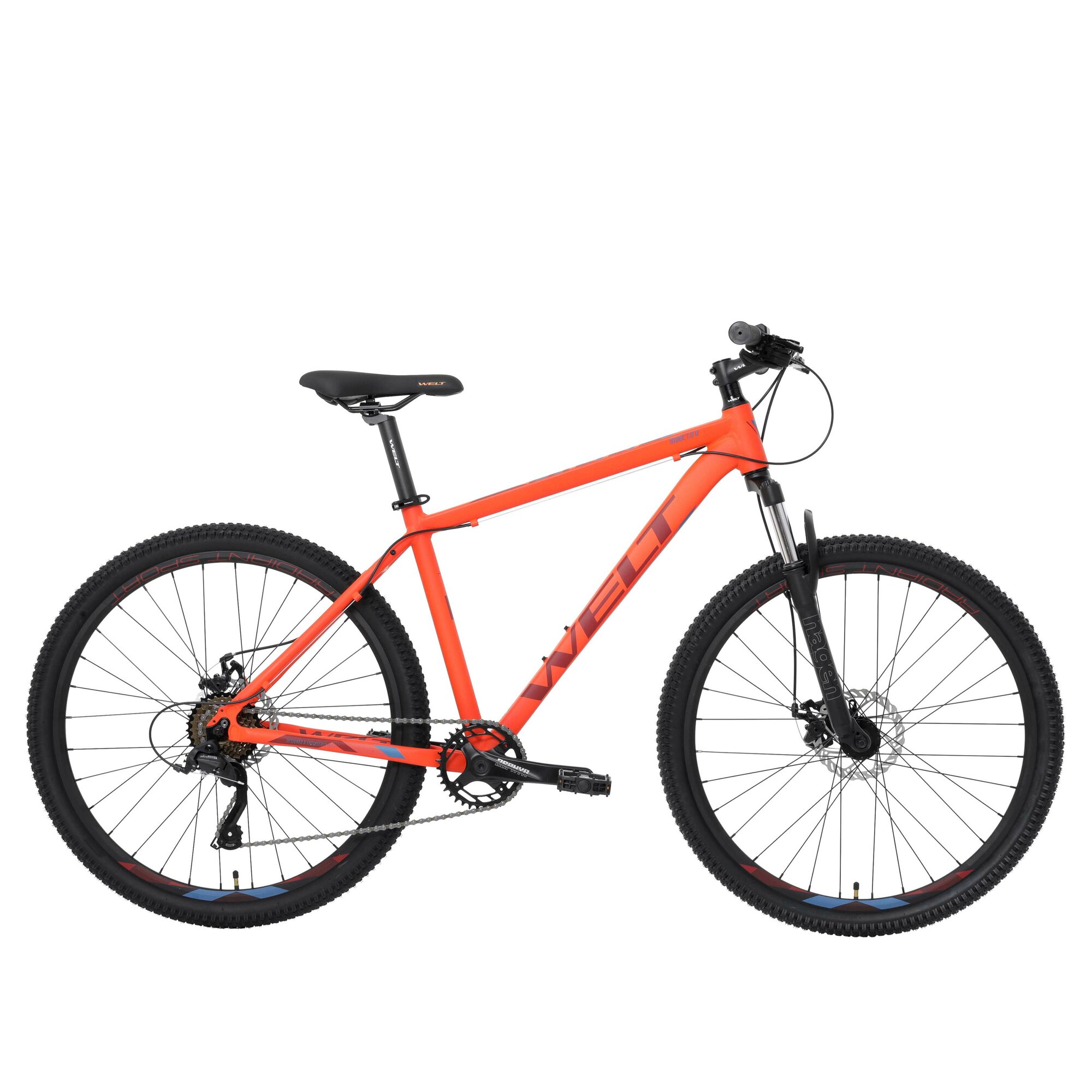 Велосипед Welt Ridge 1.0 D 27 promo 2023 Orange (дюйм:16)