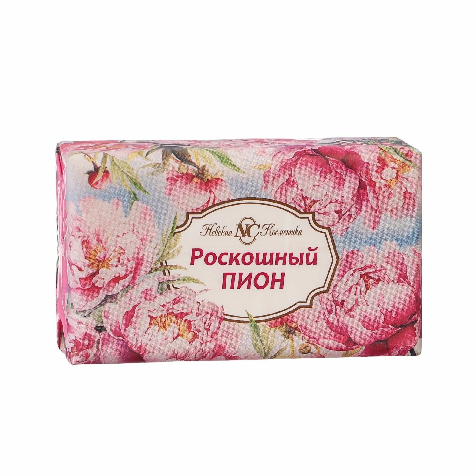 Изображение Мыло Невская Косметика "Роскошный пион", туалетное, 180г