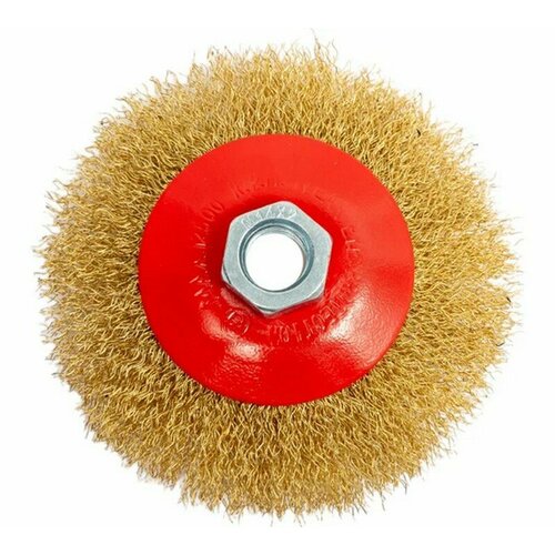 Щетка для МШУ тарелка 100 мм М14 металлическая проволока 380₽