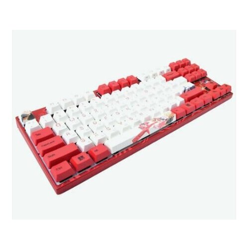 Клавиатура Varmilo Koi VEA87 красный проводная USB A23A039D3A0A06A034D белая PBT Cherry MX B 25999₽