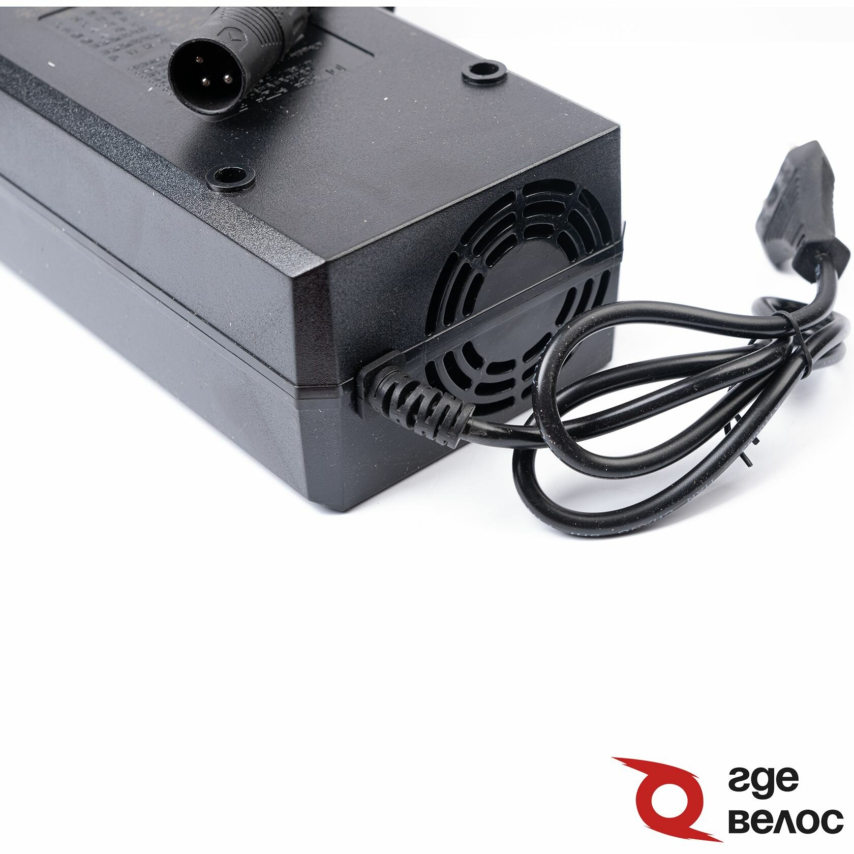 Зарядное устройство ГдеВелос 5A 60V 3 pin для электровелосипеда "Монстр" и "Колхозник" — фото 1