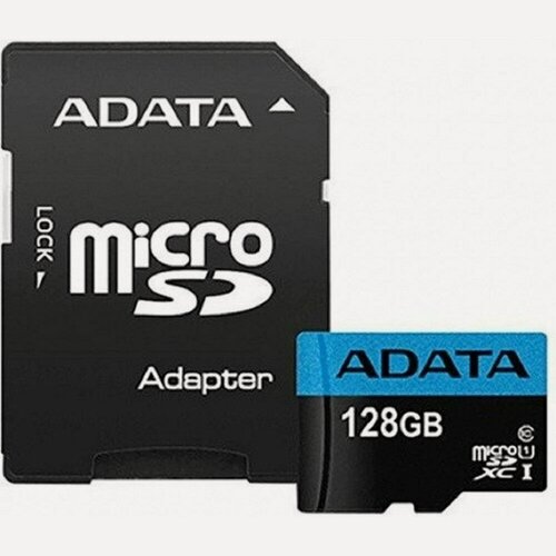 Изображение товара Карта памяти ADATA AUSDX128GUICL10A1-RA1 128 ГБ
