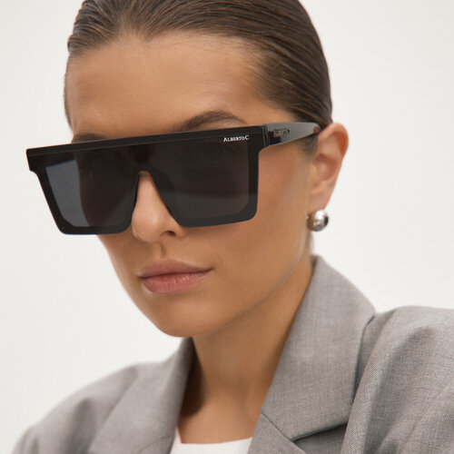 Солнцезащитные очки Alberto Casiano, черный