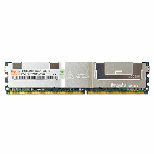 Оперативная память RAM Hynix, 4gb, 2Rx4, 5300(667), DDR2, FB-dimm, ECC, REG, Ref
