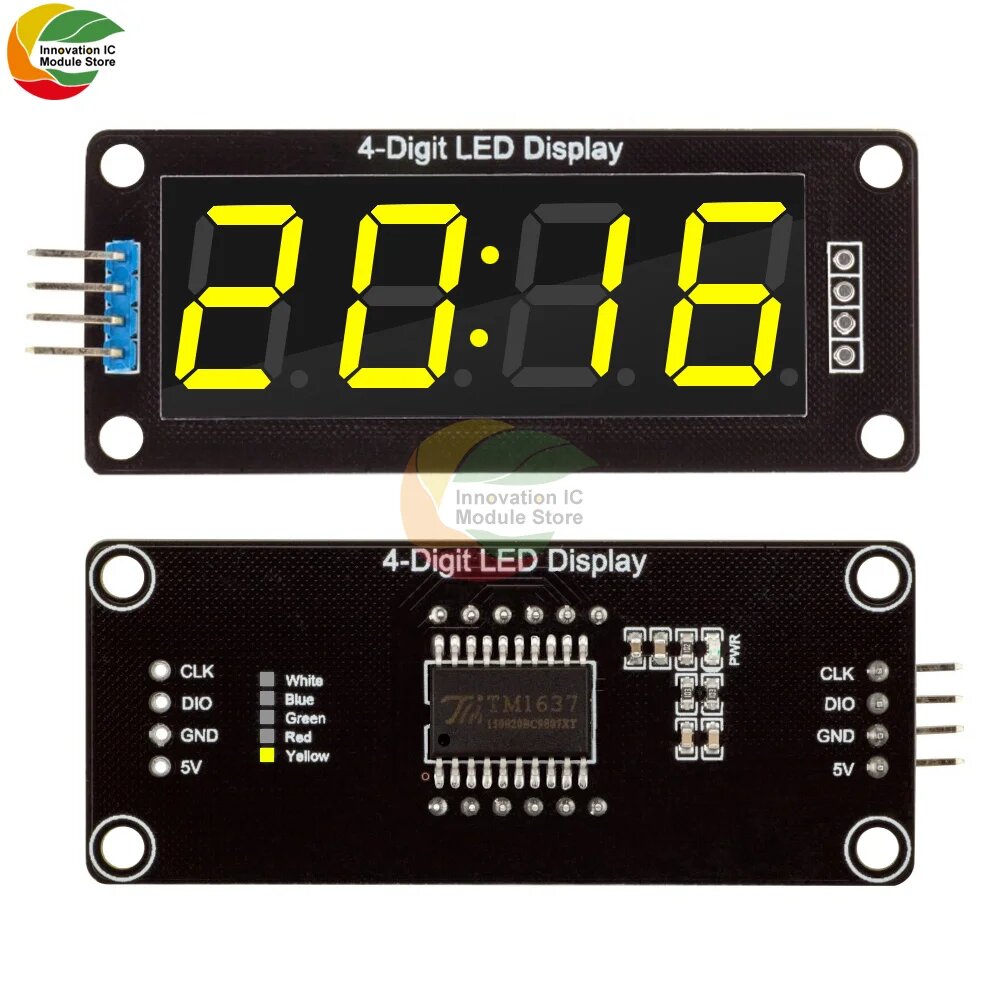 Ziqqucu 0.56 Inch 4-Digits Tube Module