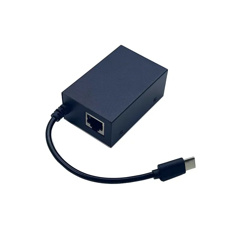 Активный изолированный разветвитель PoE от 48 В IEEE802.3af/at type-c, выход 5 В, 27 Вт, 2,5G/10/100/1000M, PoE Splitter, 5V4A
