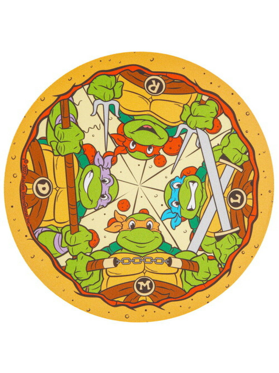 Коврик TMNT Flexible Mousepad Pizza разноцветный