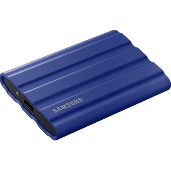 Внешний SSD диск Samsung 1.8" T7 Shield 2.0 Tb USB 3.2 Type-C Blue MU-PE2T0R/WW — фото 1